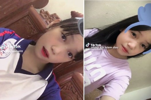 Đoạn video hot của em học sinh khoe cặp mông tròn căng