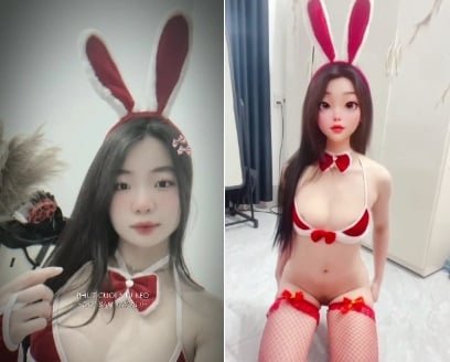 Giáng sinh nóng bỏng bên cô gái xinh đẹp quyến rũ