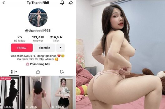 Quan hệ ngực khủng em Tạ Thanh Nhi mê mẩn