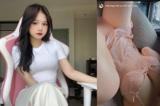Thân mật với cô gái đẹp Trần Ngọc Nhi quyến rũ