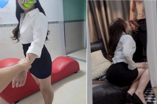 Thư ký bí mật thỏa mãn khao khát của ông sếp